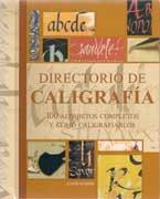 DIRECTORIO DE CALIGRAFÍA. 