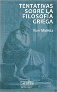 TENTATIVAS SOBRE LA FILOSOFIA  GRIEGA