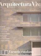 ARQUITECTURA VIVA Nº 28.ESCUELA CATALANA.(BONELL, FERRATER, MIRALLES)*. 