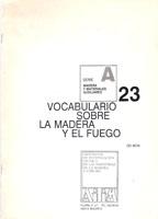 VOCABULARIO SOBRE  LA MADERA Y EL FUEGO