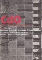 MONEO: CDO  CADERNOS D'OBRA  Nº 3    COLUMBIA UNIVERSITY NORTHWEST SCIENCE BUILDING.. 