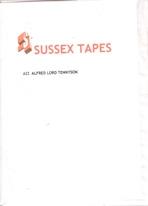 SUSSEX TAPES A 22 ALFRED LORD TENNYSON   (CASETE)