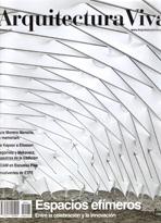 ARQUITECTURA VIVA Nº 141. ESPACIOS EFIMEROS. ENTRE LA CELEBRACION Y LA INNOVACION ( HADID, ZUMTHOR,). 