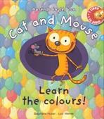 CAT AND MOUSE. LEARN THE COLOURS!.