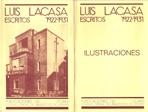 LACASA: LUIS LACASA. ESCRITOS 1922-1931