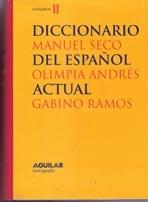 DICCIONARIO DEL ESPAÑOL ACTUAL (2 VOLS)