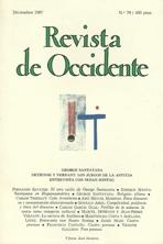 REVISTA DE OCCIDENTE Nº 79. GEORGE SANTAYANA