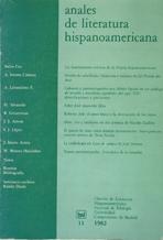 ANALES DE LITERATURA HISPANOAMERICANA Nº 11