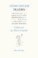 COMO HACER TEATRO APUNTES ORIENTACION PROFESIONAL ARTES Y OFICIOS  DEL TEATRO ESPAÑOL