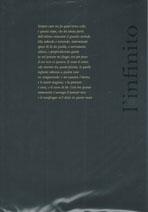 L' INFINITO. GIACOPPO LEOPARDI. ( CUADERNO NEGRO CON ESPIRAL).