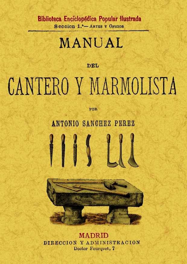 MANUAL DE CANTERO Y MARMOLISTA
