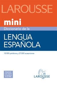 DICCIONARIO MINI DE LA LENGUA ESPAÑOLA. 