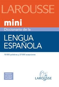 DICCIONARIO MINI DE LA LENGUA ESPAÑOLA.