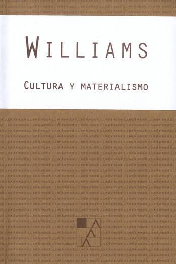 CULTURA Y MATERIALISMO