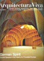 ARQUITECTURA VIVA Nº 164  GERMAN SPIRIT. SACRED SPACES IN THE HEART OF A TROUBLED EUROPE