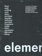 KOOLHAAS: ELEMENTS. A SERIES OF 15 BOOKS ACCOMPANYNG THE EXHIBITION ELEMENTS OF ARCHITECTURE AT THE 2014.