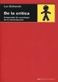 DE LA CRITICA. COMPENDIO DE SOCIOLOGÍA DE LA EMANCIPACIÓN