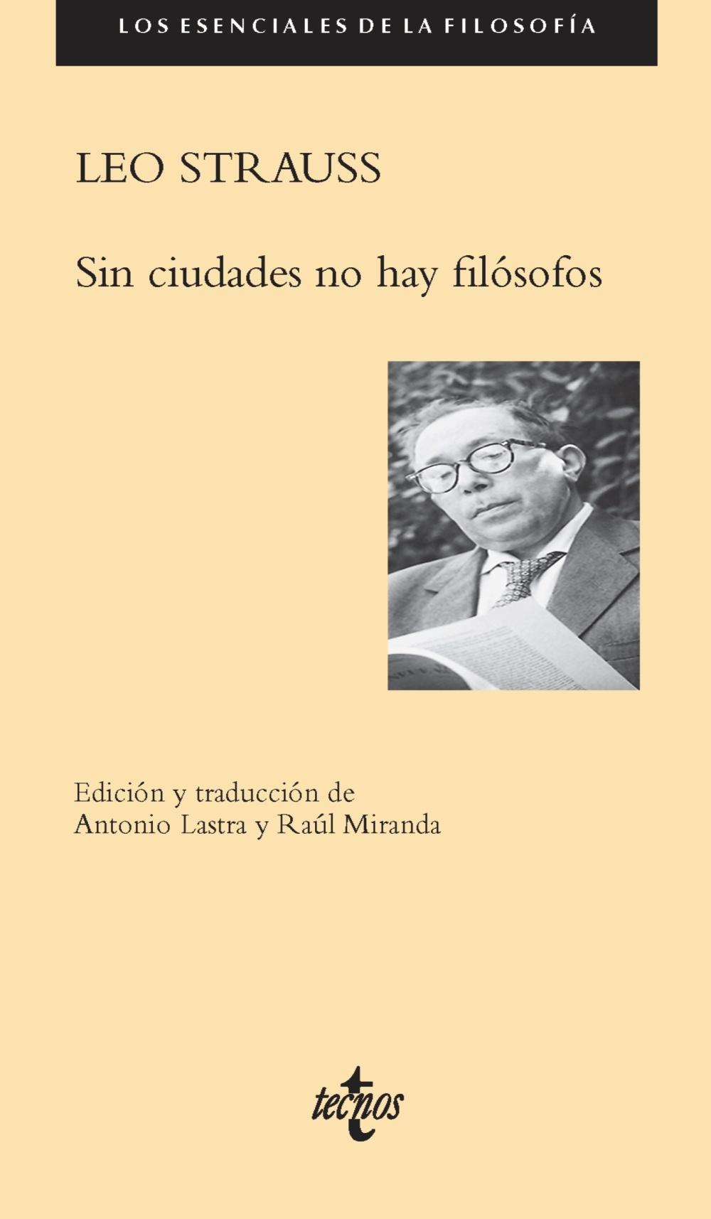SIN CIUDADES NO HAY FILÓSOFOS.
