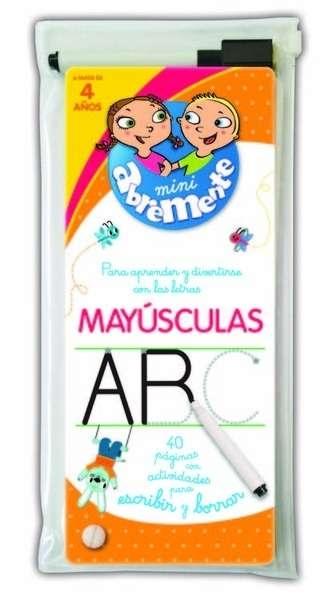 ABREMENTE PARA ESCRIBIR Y BORRAR. MAYUSCULAS