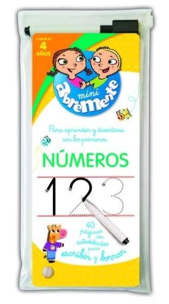 ABREMENTE PARA ESCRIBIR Y BORRAR. NUMEROS