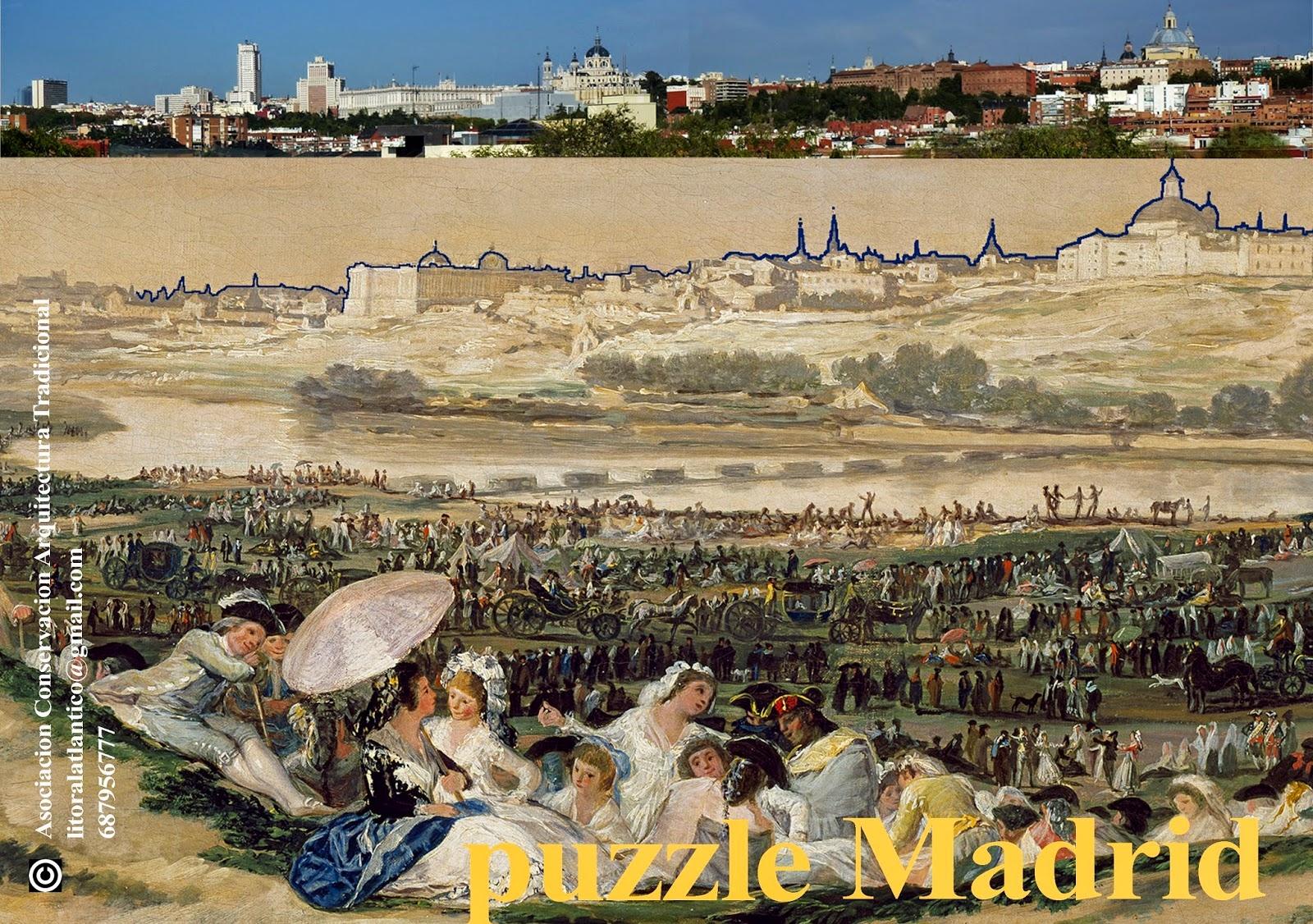 PUZZLE MADRID  (ASOCIACION TAJAMAR). 