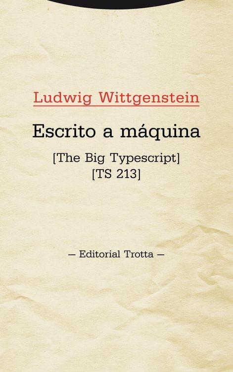 ESCRITO A MÁQUINA "THE BIG TYPESCRIPT   TS 213". 