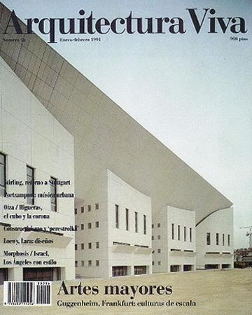 ARQUITECTURA VIVA Nº 16  ARTES MAYORES (STIRLING, PORTZAMPARC, OIZA)