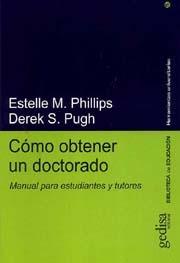 COMO OBTENER UN DOCTORADO. MANUAL PARA ESTUDIANTES Y TUTORES