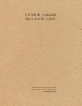MANUAL DE OPERACION. OPERATION HANDBOOK