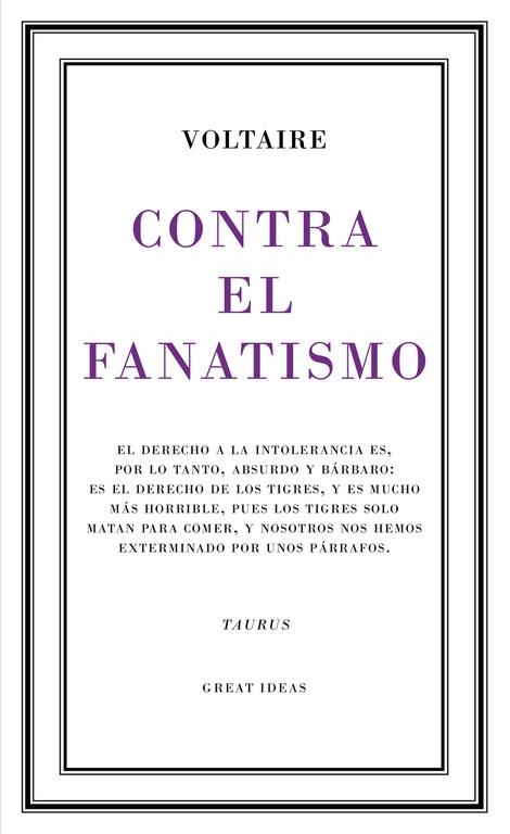CONTRA EL FANATISMO RELIGIOSO
