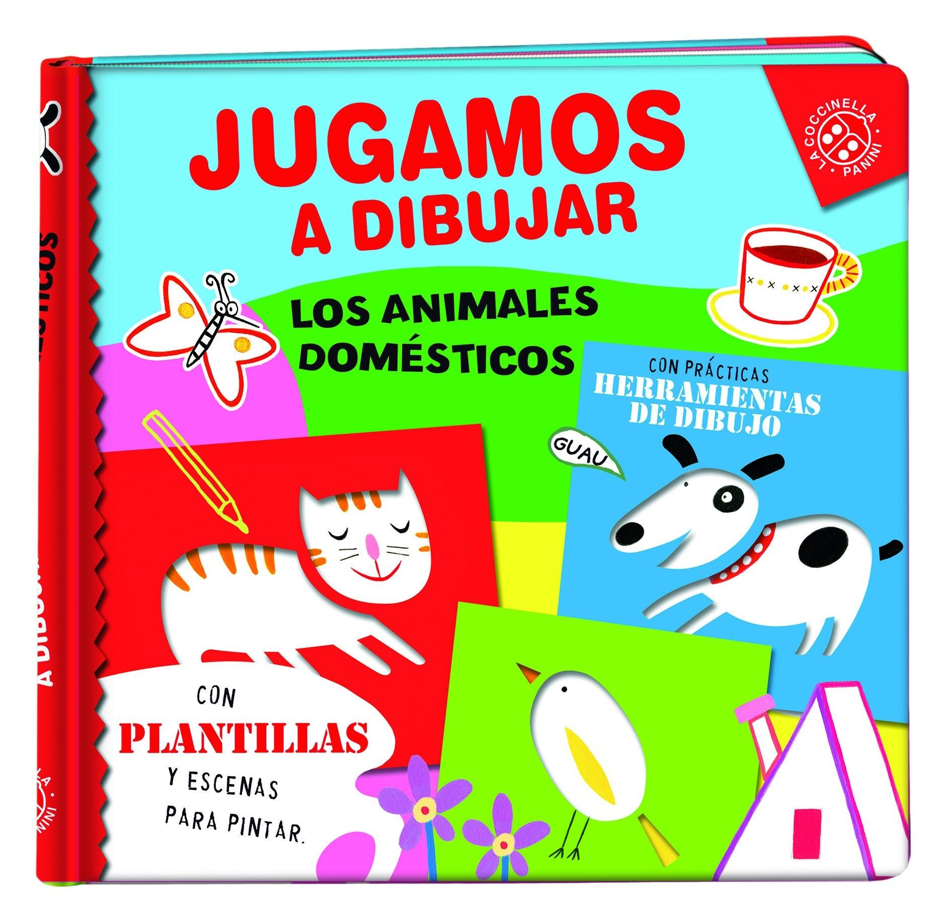 ANIMALES DOMESTICOS, LOS "CON PRACTICAS HERRAMIENTAS DE DIBUJO, CON PLANTILLAS Y ESCENAS..".