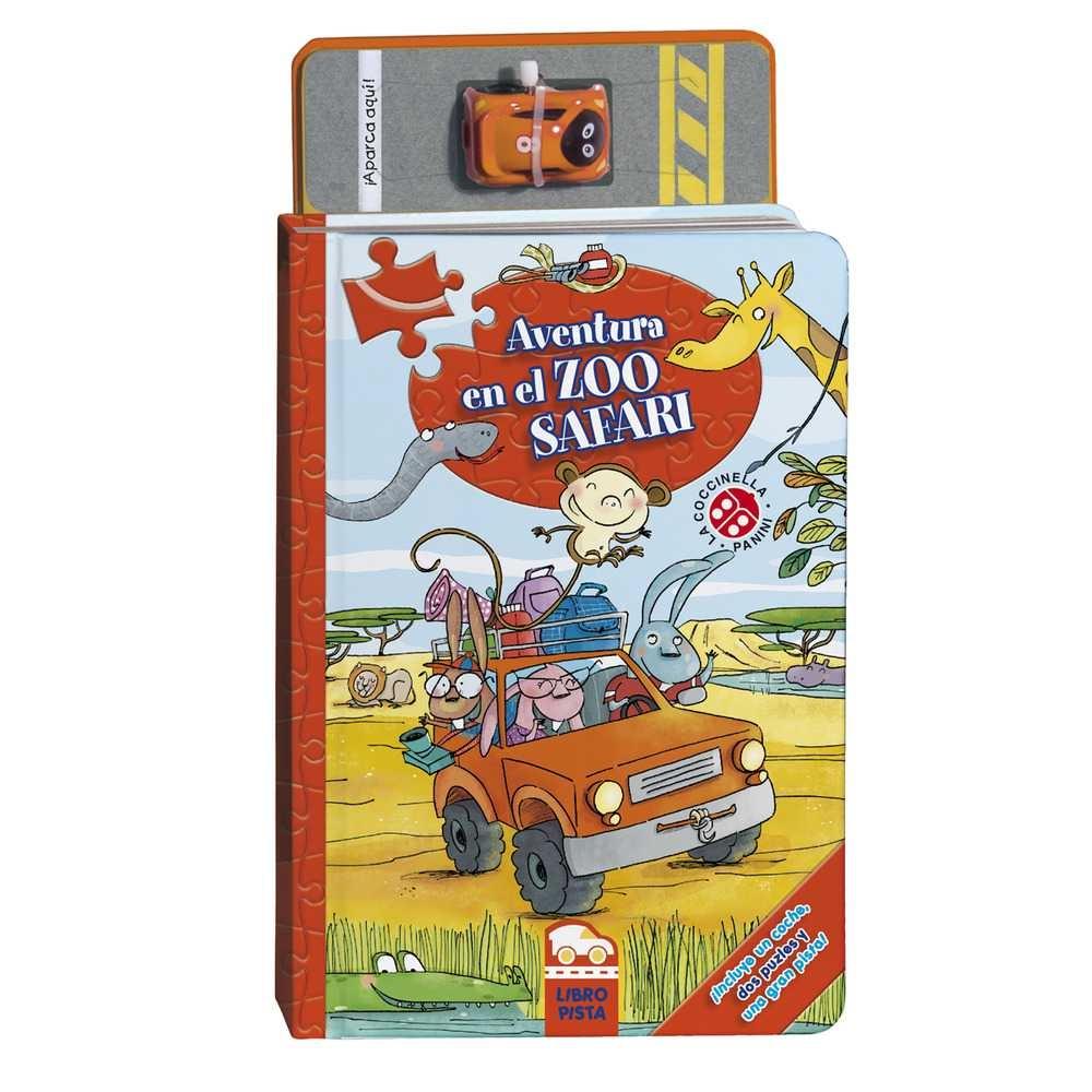 AVENTURA EN EL ZOO SAFARI "INCLUYE UN COCHE DOS PUZLES Y UNA GRAN PISTA"
