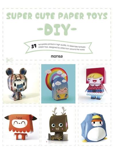 SUPER CUTE PAPER TOYS -DIY-. 