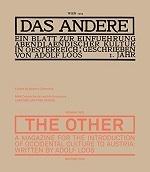 ADOLF LOOS. DAS ANDERE (THE OTHER).