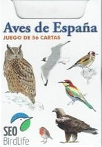 AVES DE ESPAÑA. JUEGO DE 56 CARTAS.