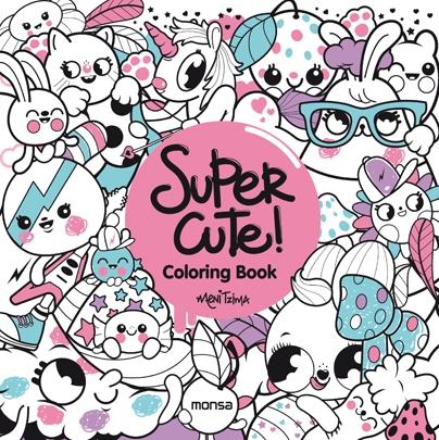 SUPER CUTE! COLORING BOOK