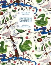 SWEDISH MODERN. A COLOURING BOOK OF MAGICAL INTERIORS. 