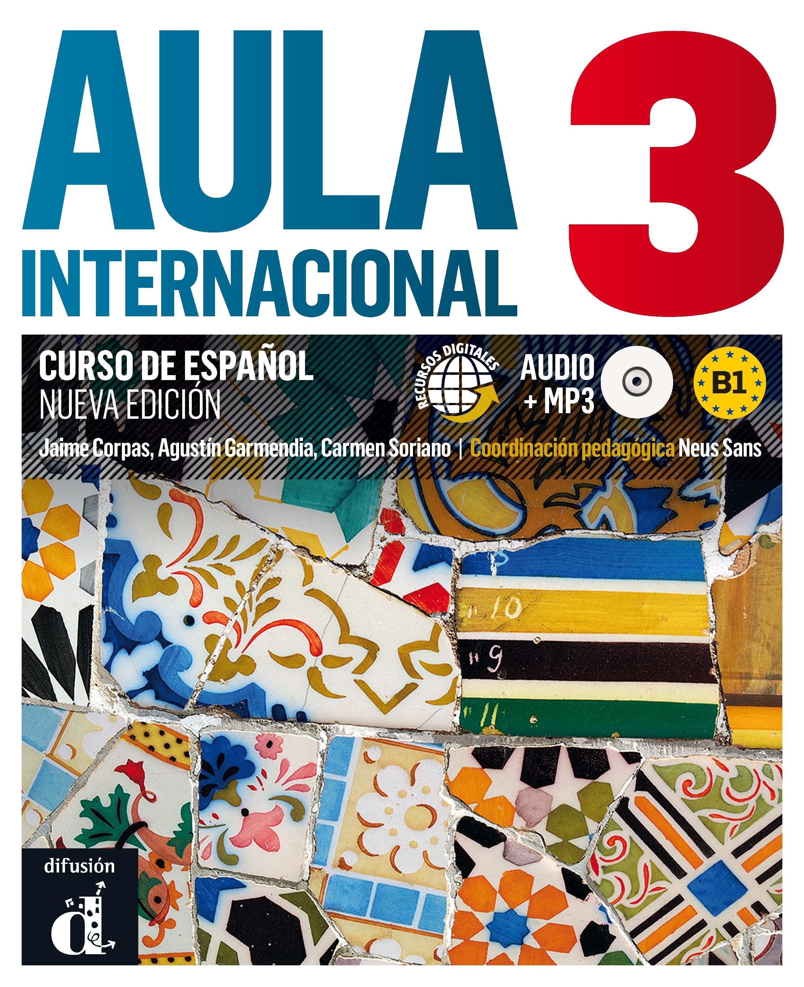 AULA INTERNACIONAL 3 NUEVA EDICIÓN (B1) - LIBRO DEL ALUMNO + MP3. 