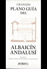 GRANADA. PLANO GUÍA DEL ALBAICÍN ANDALUSÍ. 