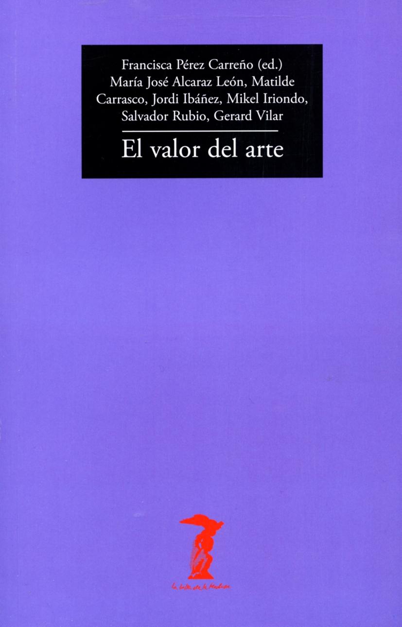 EL VALOR DEL ARTE. 