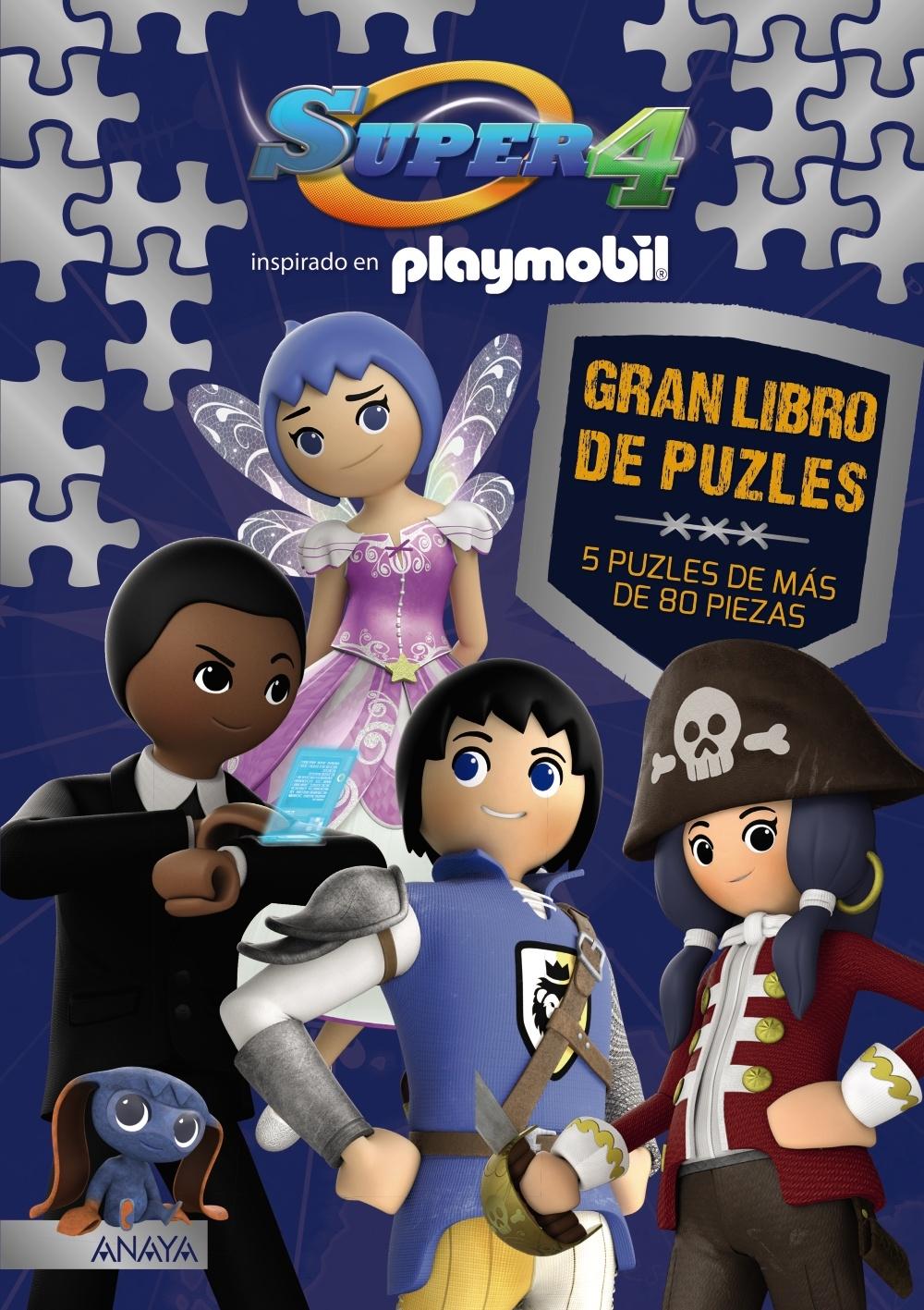 SUPER 4 - GRAN LIBRO DE PUZLES.