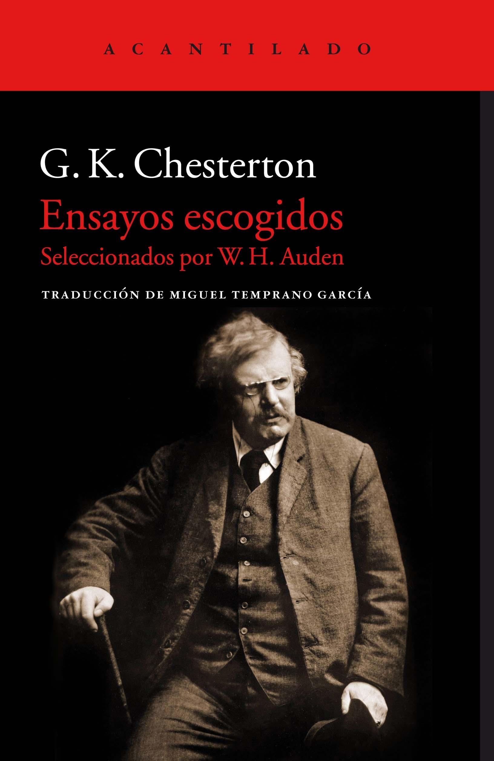 ENSAYOS ESCOGIDOS "SELECCIONADOS POR W. H. AUDEN".