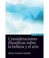 CONSIDERACIONES FILOSÓFICAS SOBRE LA BELLEZA Y EL ARTE. 