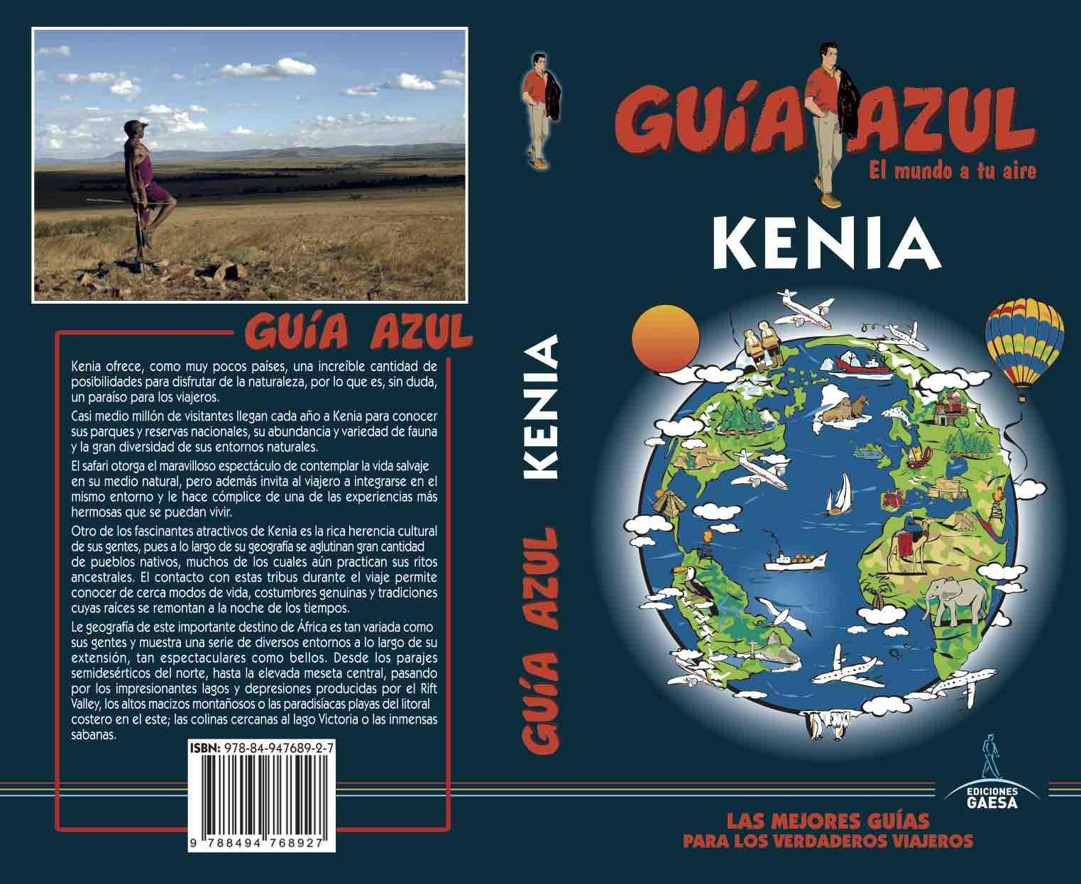 KENIA GUÍA AZUL. 