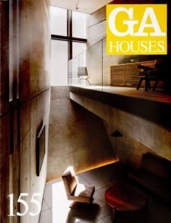 GA HOUSES Nº 155. GEHRY+ DAVIES, ANDO, MATIN, HIRATA, AOKI, STUDIO TON TON, YONEDA, HATA