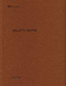 GALLETTI  / MATTER . DE AEDIBUS Nº 66