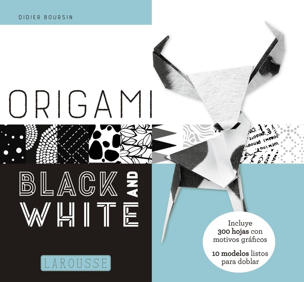 ORIGAMI. BLACK AND WHITE. 