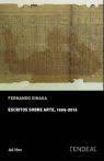 ESCRITOS SOBRE ARTE, 1999-2016