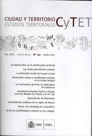 CIUDAD Y  TERRITORIO CYTET Nº 193   EL ESPACIO LIBRE EN LA PLANIFICACION TERRITORIAL