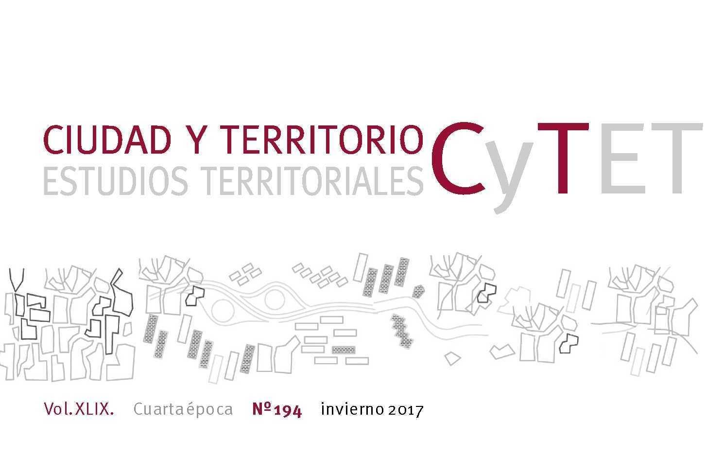 CIUDAD Y TERRITORIO CYTET Nº 194 GLOBALIZACION NEOLIBERAL Y CRISIS EN LOS ESPACIOS GANADORES Y EMERGEN.